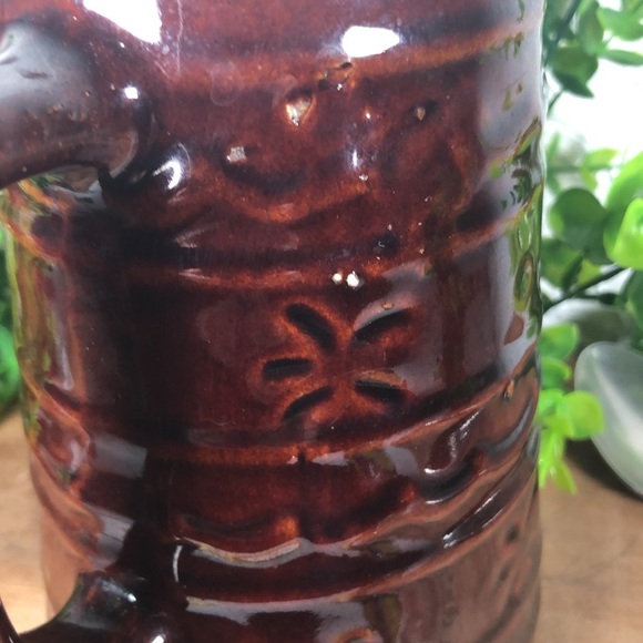 Hull Marcrest VTG 18oz Daisy Dot Stonewear Mug Coffee Tea Beer Drinkware - Picture 12 of 16